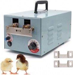 Chicken debeaking machine