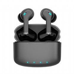 ANC and ENC noise cancelling TWS earbuds earphone