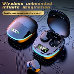 Hot selling cheap priced TWS earbuds tws earphone with LCD display and breathing light