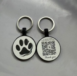 Silicone dog tag