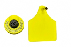 Tamper-proof typed FDX animal cattle Cow ear tag