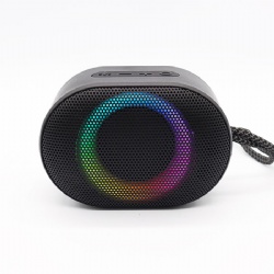 Waterproof IPX6 outdoor bluetooth speaker with RGB light